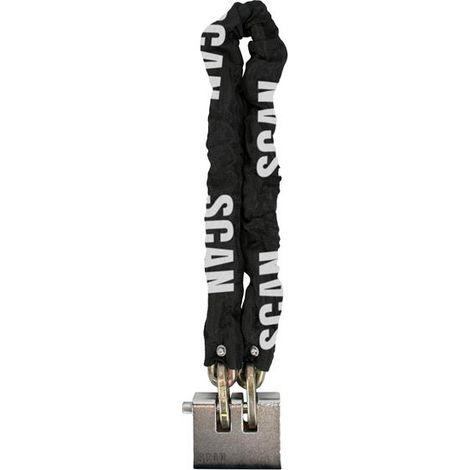 Scan Heavy-Duty Chain 1m x 9mm + Armoured Padlock