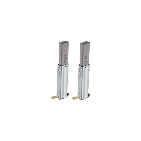 2 Ersatz-Kohlebürsten, kompatibel mit 30/60/70/80/90L Industriesaugern (11x6x29mm), Staubsaugerzubehör (1/5)