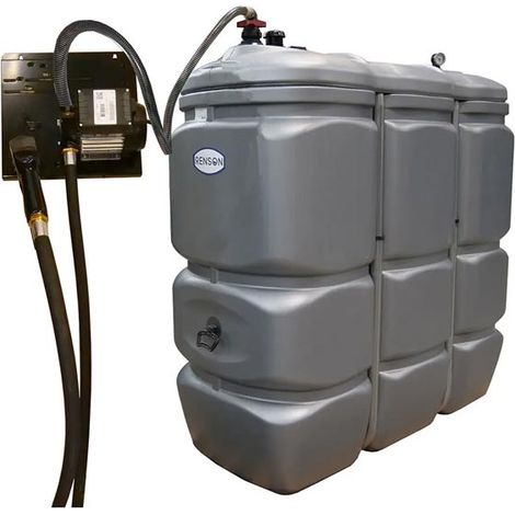 Cuve Stockage Fuel Pehd 1500L Station 230V 50L/M Eco Renson