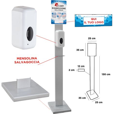 Soporte Con Dosificador Automático 1000 Ml