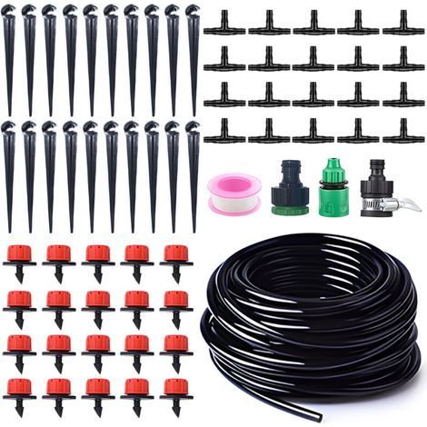 Kit irrigation 15m 20 buses PVC réglables balcon (1/5)