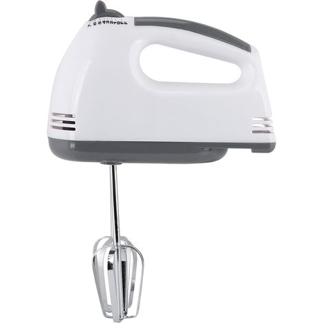 Batteur à œufs électrique portatif à 7 vitesses avec tiges pour battre les œufs et pétrir la pâte. Prise UE 220 V. (1/5)