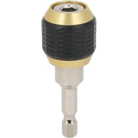 Adaptateur à changement rapide pour foret électrique, connecteur 1/4 po, tige hexagonale, outil convertisseur escamotable, 60 mm / 2,4 po (1/5)