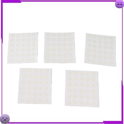 VGEBY Autocollants UV 150pcs Autocollants de détection UV Patches d'écran de soleil UV Forme ronde parapharmacie pluie Violette (1/5)
