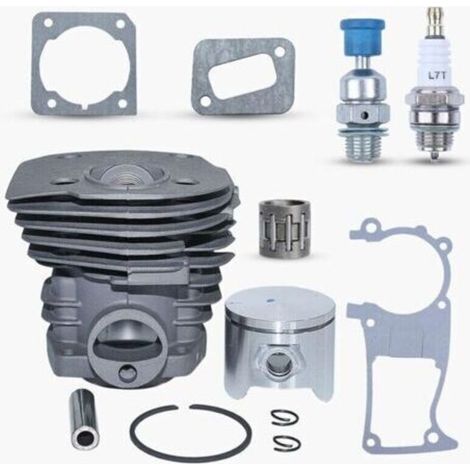 44MM Cylindre Piston Joint Vanne de compression Kit Pour 350 346 351 353 Tronçonneuse Moteur Pièces de moteur
