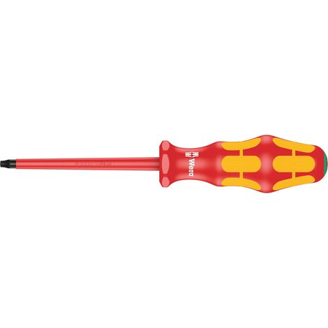 167 i VDE Tournevis isolé pour vis TORX, TX 27 x 100 mm, Rouge (1/5)