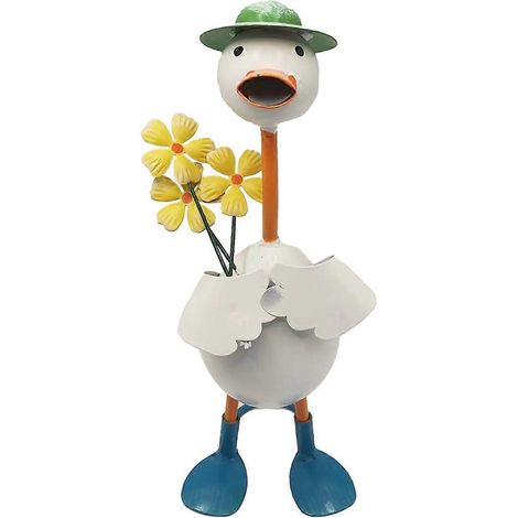 Figurines artisanales en fer, résistantes aux intempéries pour villa extérieure B-- (1/5)