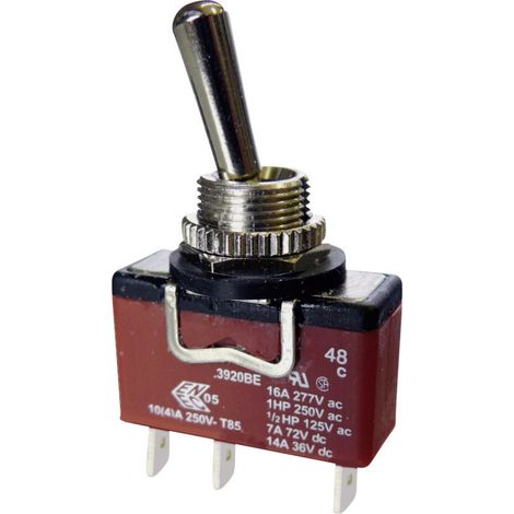 Arcolectric (Bulgin Ltd.) C3921BEAAA C3921BEAAA Kippschalter 250 V/AC 10 A 1 x (Ein)/Aus/Ein IP67 ta