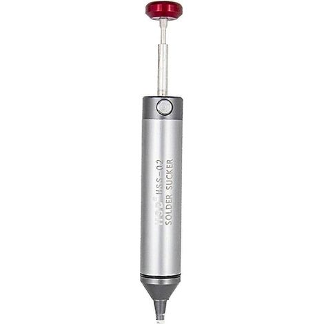 Pompe à dessouder en aluminium anti-obstruction (1/5)