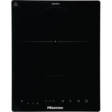 Hisense Cuisinière Électrique Plaque à Induction Puissance 2000 Watt 28x36 cm Couleur Noir HIC2000Y