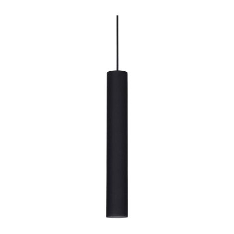 Ideal Lux Look - Plafonnier mince à 1 lumière, noir, GU10 (1/3)