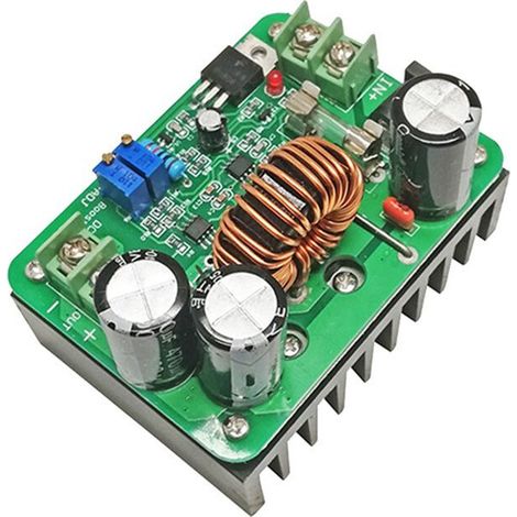 600W Aufwärtswandler DC-DC, Konstantstrom-Spannungswandler von 12V-60V auf 12V-80V. (1/2)