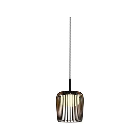 Mantra Suspension cylindrique noire DUBAI Ø16cm pour système MODULAR LIGHTS 220V, 1 lampe GX53 (non incluse) (1/4)