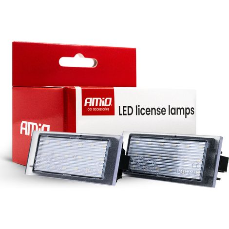 Kennzeichenbeleuchtung CLP23 dacia, mercedes-benz, nissan, opel, renault amio-04566 (1/4)