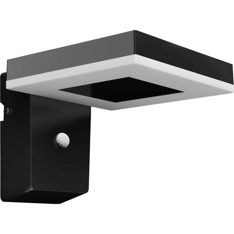 Philips LED Zonal 8720169265745 Solar-Außenwandleuchte mit Bewegungsmelder  LED  1.3 W Schwarz (1/5)