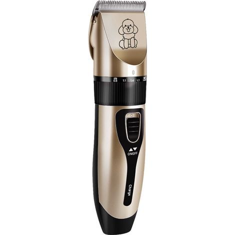 Tondeuse Électrique pour Animaux. Coupe Poils pour Chiens et Chats. Professionnelle. Rechargeable. Pour Toilettage et Entretien du Pelage