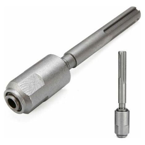 Adaptateur Convertisseur SDS Max vers SDS Plus, 40 en acier au chrome SDS Max To SDS Plus Adapter Raccord Embout Prise pour Marteau Perforateur/Piqueur Burin/Forêt/Mèche (1/5)