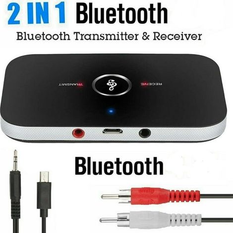 Émetteur Récepteur Bluetooth 2 en 1 Adaptateur Audio Sans Fil Prise 3.5mm Stéréo (1/5)
