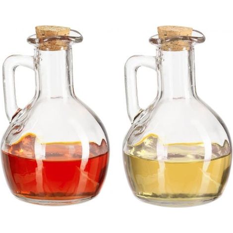 2 pezzi Contenitore per olio e aceto (1/5)