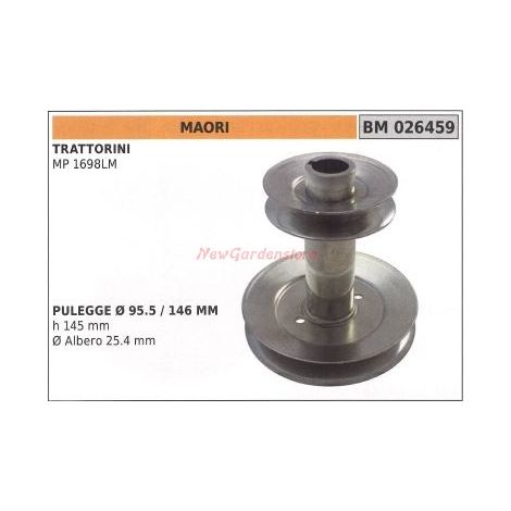 Puleggia per trattorino rasaerba tosaerba MP 1698LM MAORI 026459