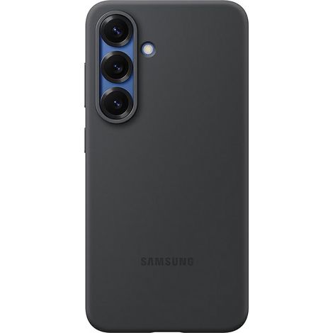 Schutzhülle für Samsung Galaxy S25 Plus, Silikon, Schwarz (1/3)