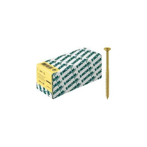 Tornillo aglomerado SPS KI.Ko. Galvanizado amarillo 3,0 x 20 PZD KP E-NORMpro (por 200)