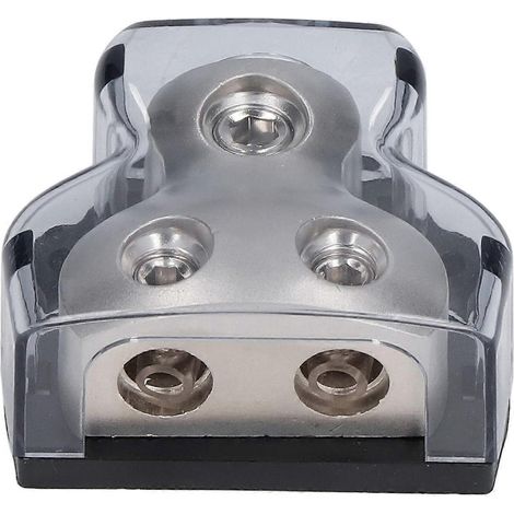 Auto-Audioverstärker-Splitter, 2-Wege-Stromverteilerblock, Masseverteiler-Anschlussblock