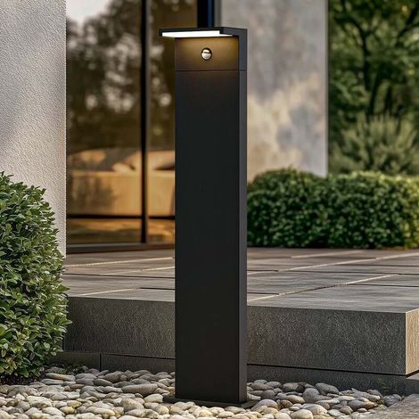 [GEBRAUCHT] B-Ware Arcchio Wegeleuchte Pollerleuchte LED Iberion Sensor schwarz Aluminium Bewegungs (1/2)
