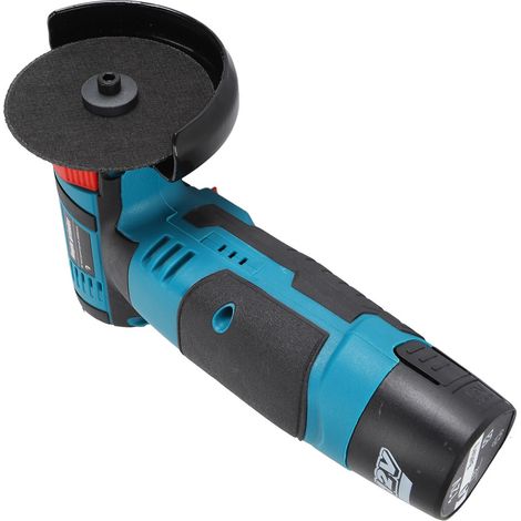 Meuleuse d'angle sans fil 76 mm 19500 tr/min 500W à moteur brushless avec 3 lames de scie et batteries lithium (1/5)
