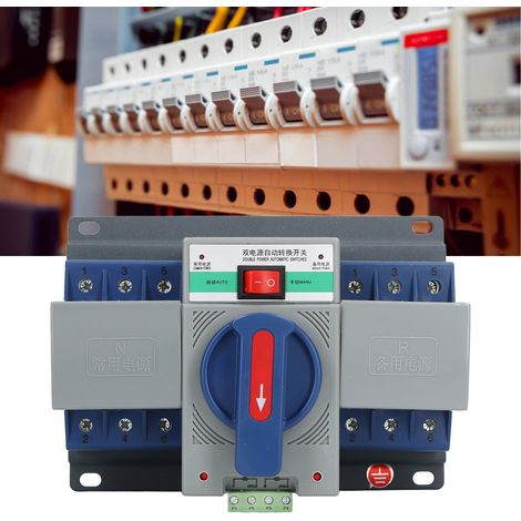 Automatischer Zweistrom-Umschalter 63 A Drehstrom 400 V (1/5)