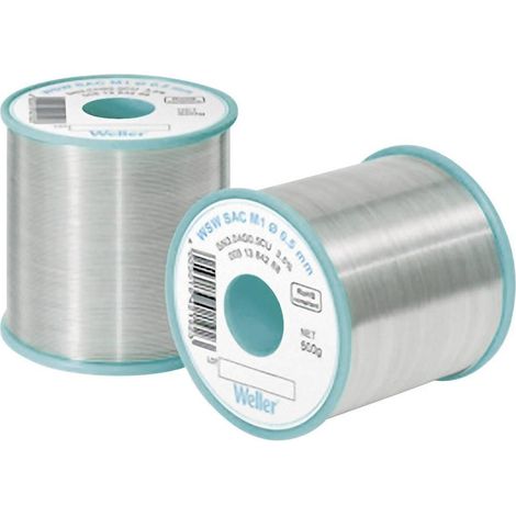 Weller WSW SC L0 hilo de soldadura sin plomo 0,8 mm 500 g