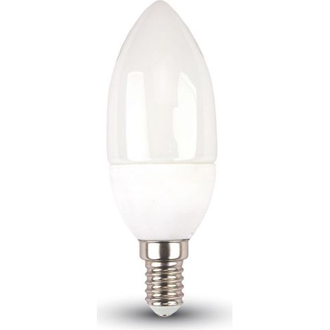 Ampoule LED V-TAC 4W E14 bougie 4000K neutre 320lm (1/5)