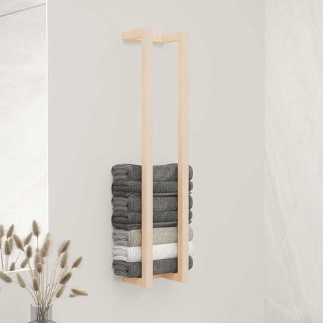 Teenpull – Handtuchhalter 23x18x110 cm Massivholz Kiefer (1/5)