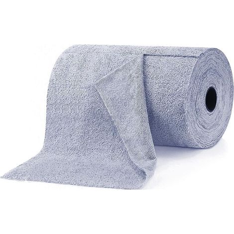 Linge à Vaisselle Jetable Microfibre - Rouleaux de Chiffon de Nettoyage Réutilisables à Déchirer à la Main, Chiffon Universel pour Cuisine, 50 Pièces (1/5)