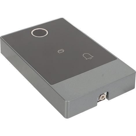 Système de verrouillage de porte avec lecteur de carte d'identification par empreinte digitale, identification rapide, déverrouillage et machine de contrôle d'accès étanche (1/5)