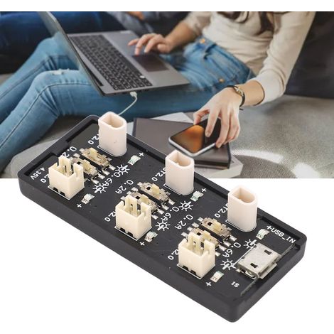 Verbessertes 1S-Ladegerät: Sechskanal-USB auf 3,8 V/4,35 V (1/5)