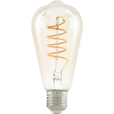 Ampoule eglo st64 4W 270 lm ambre