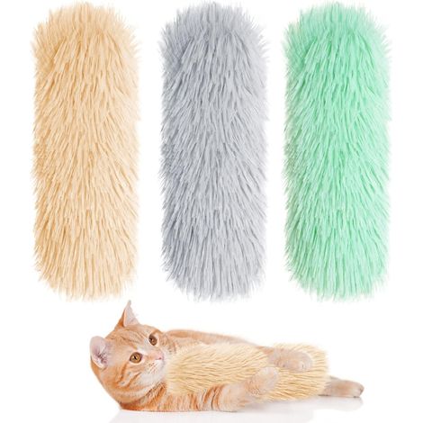 Lot de 3 jouets pour chat Coussin pour chat Jouet de litière pour chat doux et durable (1/4)