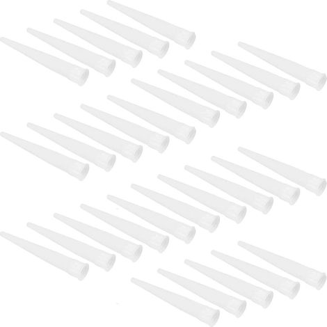 40 embouts silicone de rechange pour buses de cartouche, lot de 40 pièces, adaptateur de bec verseur (1/5)