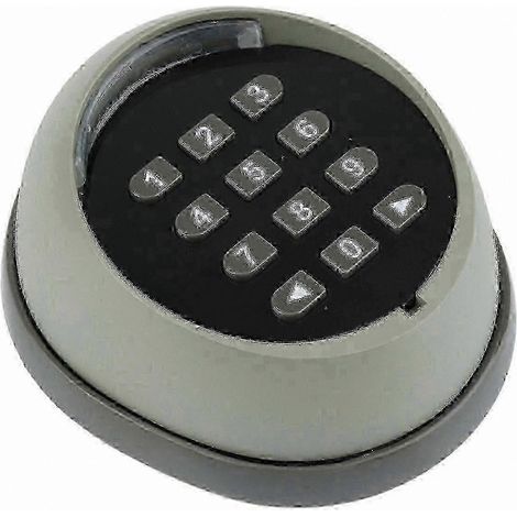 Clavier sans fil 433 MHz pour ouvre-porte de garage avec sécurité à code tournant (1/5)