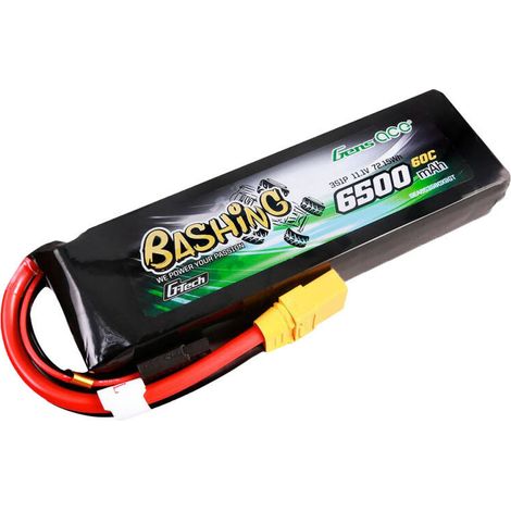 Gens ace G-Tech 6500mAh 11,1V 60C 3S1P LiPo-Akku mit XT90-Bashing-Series-Anschluss