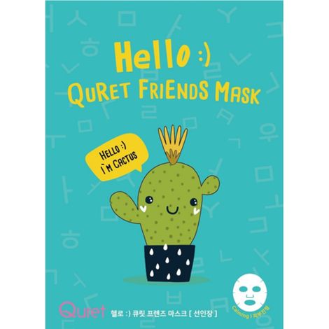 Hallo Quret Freunde Maske - Kaktus Kaktus Tuchmaske