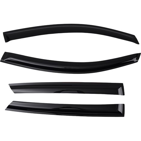 4pcs Window Rain Guards for Toyota C-HR 2016-2023 Wind Deflectors Front & Rear (1/5)