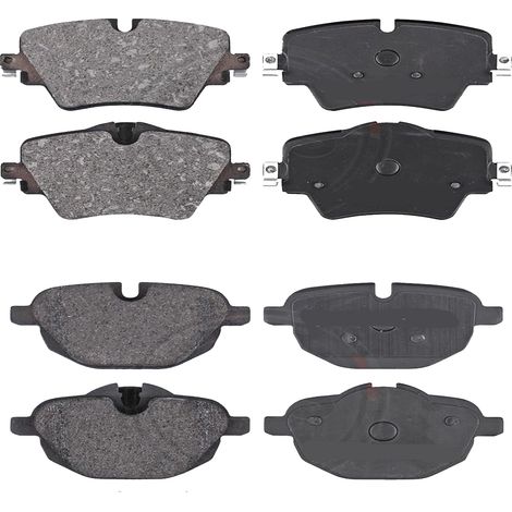 KIT PASTIGLIE FRENO ANTERIORI E POSTERIORI compatibile con BMW 5 (G30,F90) / PASTIGLIE FRENANTI AUTO OEM P06093,P06064 / SOSTITUZIONE DIRETTA / BASSA POLVERE / SILENZIOSO
