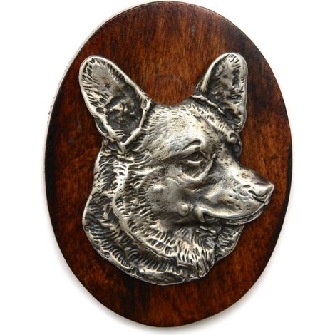 Welsh Corgi - spilla da esposizione canina, fermaglio per bavaglino, spilla per cani di Art-Dog (1/4)