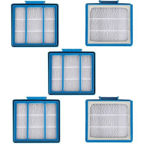 Lot de 5 filtres HEPA de rechange compatibles avec les robots Shark ION et Shark IQ (modèles R101AE et RV1001AE). (1/5)