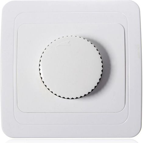 Variateur de lumière à thyristor d'Europe de l'Est, variateur conforme aux normes françaises et allemandes, interrupteur mural réglable européen conforme aux normes européennes deng ALOVEZ (1/3)