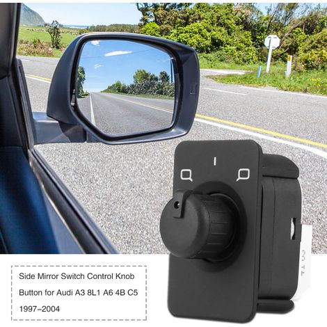 Bouton de commande de rétroviseur latéral 4B0959565A compatible avec Audi A3 8L1, A6 4B et C5 (1997-2004) (1/5)
