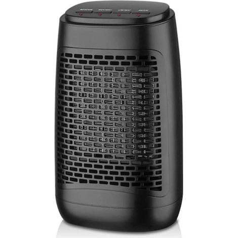 Mini-Keramik-Heizlüfter mit 1200 W Leistung, Überhitzungs- und Kippschutz, ideal für Büro und Schlafzimmer. (1/5)