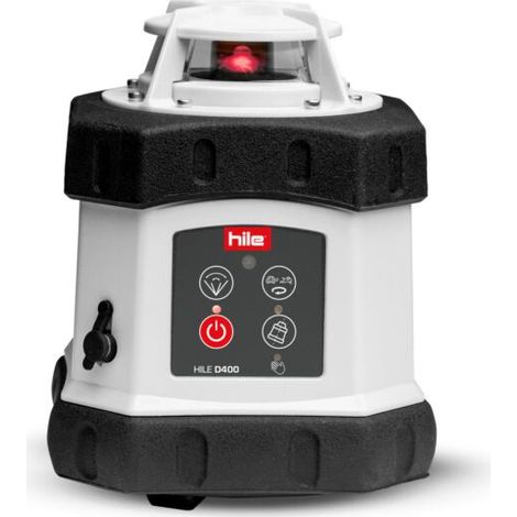 Livella laser rotante Hile D400 + treppiede + asta - 100-06-006 (1/3)